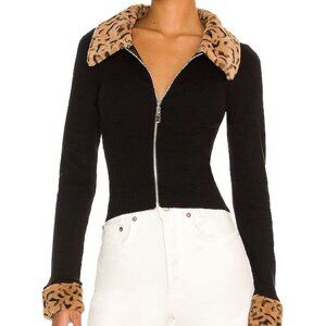 Natalie Knit Zip Cardigan